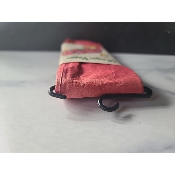 Plaid Shaper Paper Red Wire-Edged Paper Ribbon, Vintage READ - Picture 7 of 10